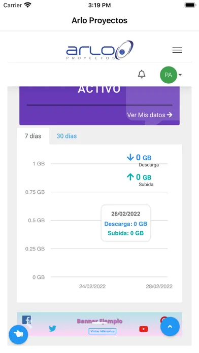 Скриншоты Arlo Proyectos