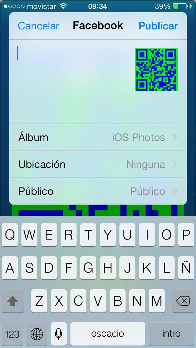 Ảnh chụp màn hình của QR Code Scan