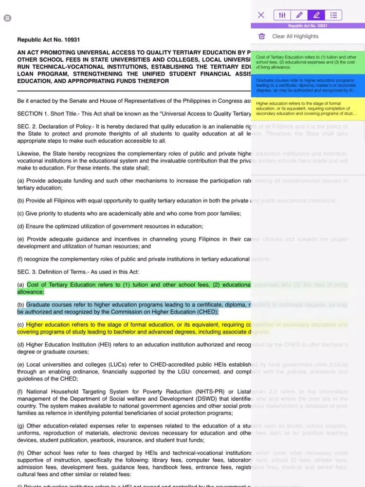 LawJuan iPad  Ekran Görüntüleri