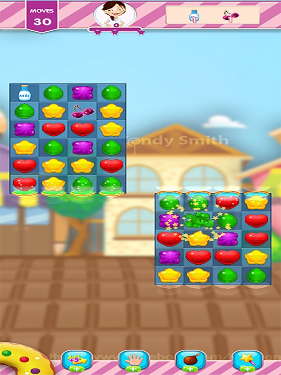 Tangkapan layar Match 3 : Sugar Matching Games iPad 