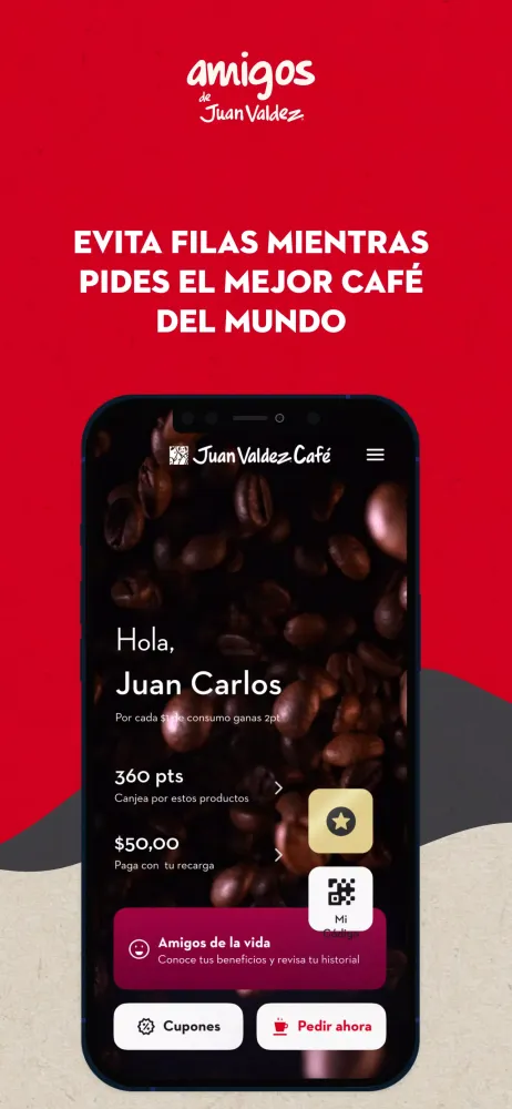 Amigos Juan Valdez Ecuador应用截图