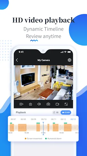 Tangkapan skrin EseeCloud(IP Pro, VR Cam)