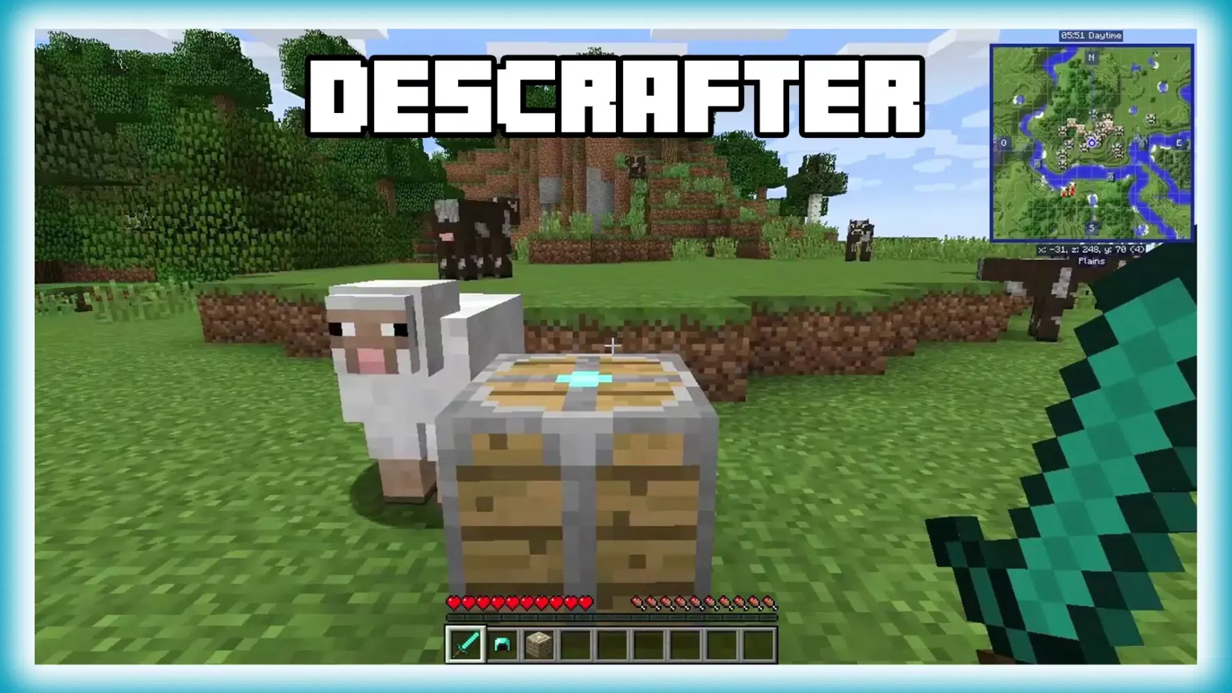 Tangkapan layar Descraft Mod for Minecraft