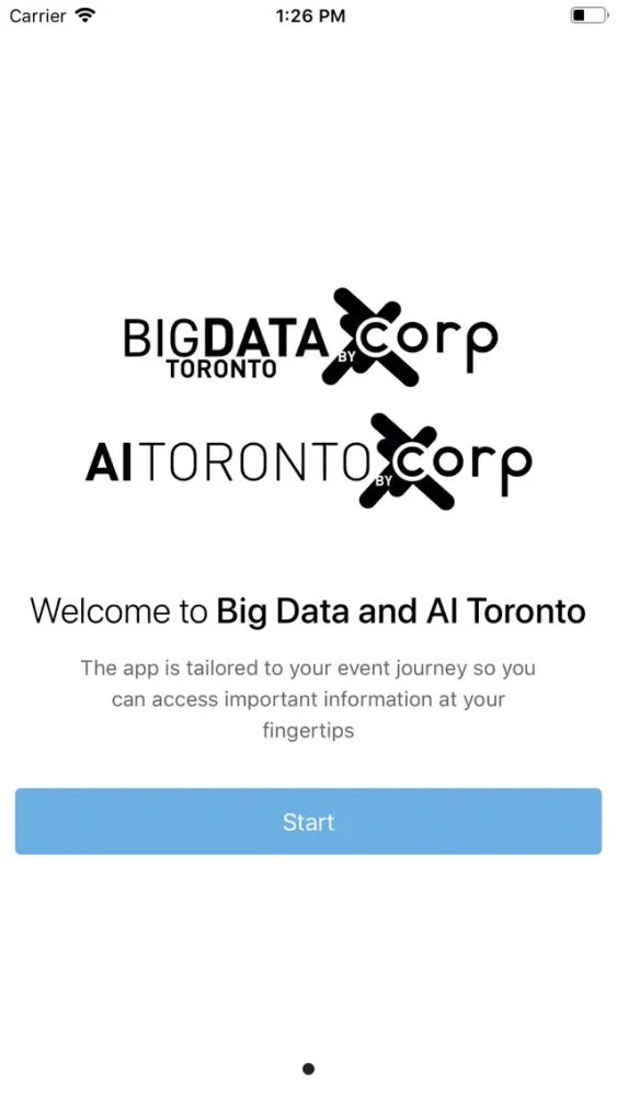 Capturas de pantalla de Big Data and AI Toronto 2019