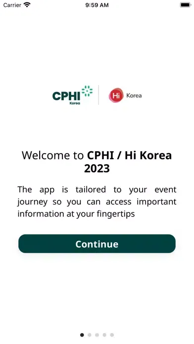Capturas de tela do CPHI / Hi Korea 2023