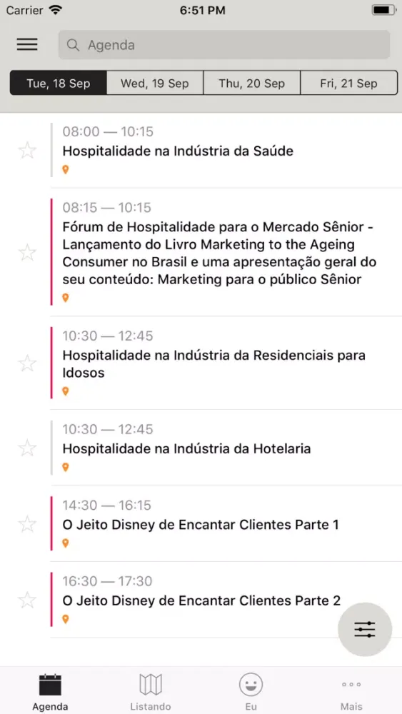 Скриншоты Agenda Inteligente Equipotel