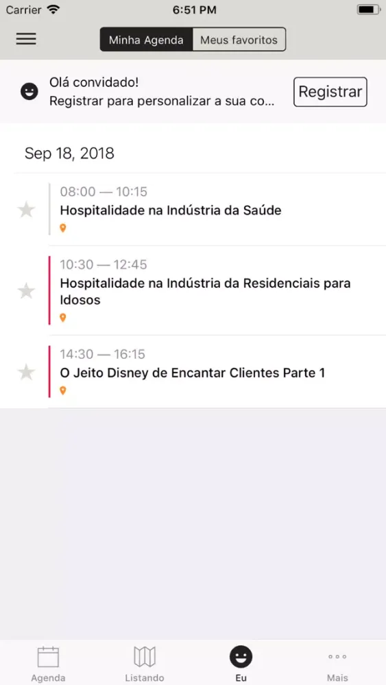 Скриншоты Agenda Inteligente Equipotel