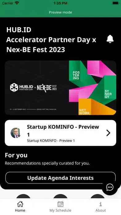 Tangkapan skrin HUB.ID x Nex-BE