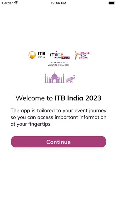 ภาพหน้าจอของ ITB India 2023