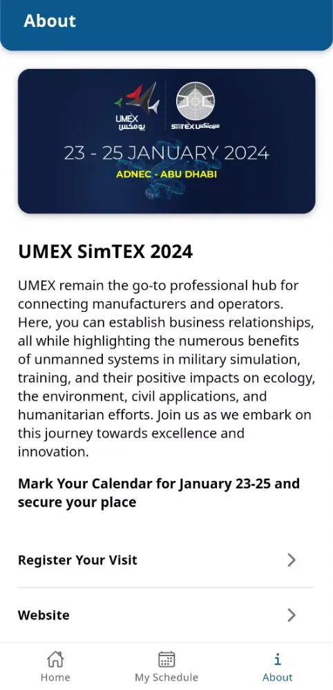 UMEX 2024 Screenshots