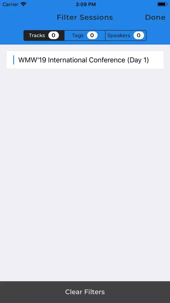 Capturas de pantalla de WMW'19