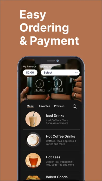 Jude's Coffee Screenshots