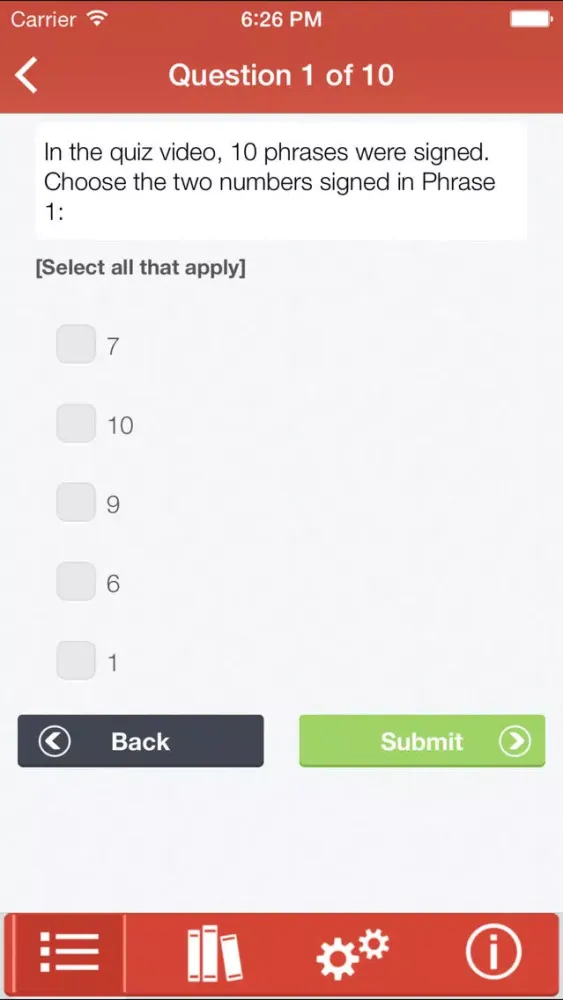 تصاویر Start ASL 1 Class App