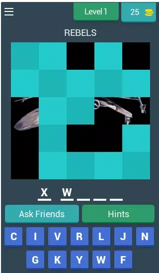 Tangkapan skrin Guess the Spaceship Quiz
