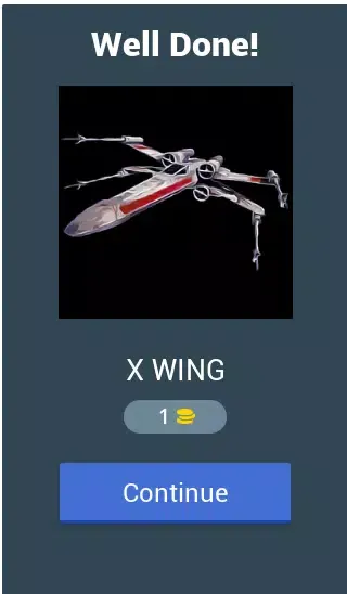 Tangkapan skrin Guess the Spaceship Quiz