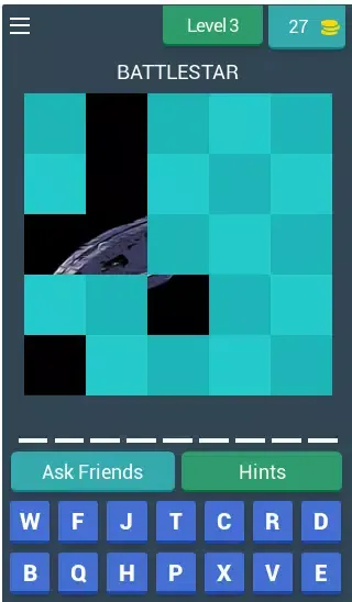 Tangkapan skrin Guess the Spaceship Quiz