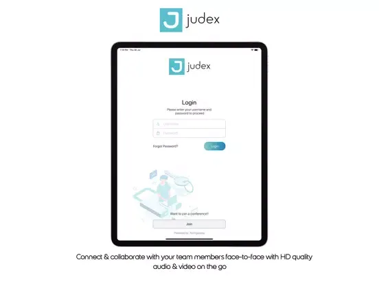 Judex – Video Conference iPad 应用截图
