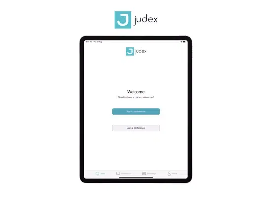 Judex – Video Conference iPad 应用截图