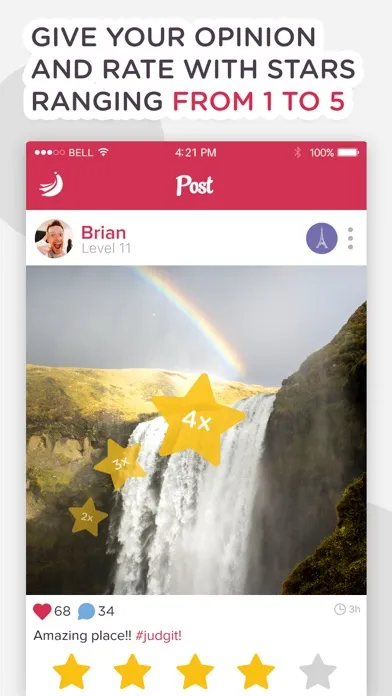 Judg - Post & Become Famous ! Screenshots