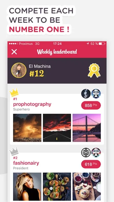Judg - Post & Become Famous ! Screenshots
