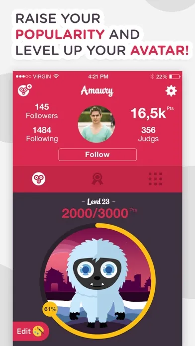 Judg - Post & Become Famous ! Screenshots