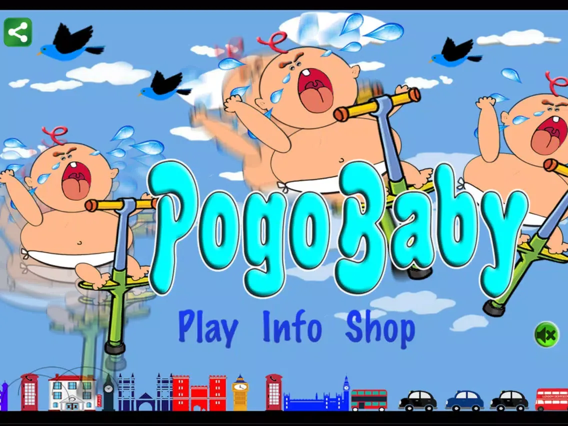 Tangkapan layar PogoBaby iPad 