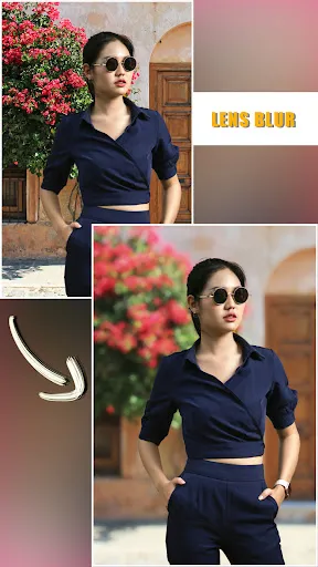 Auto blur: blur background سکرین شاٹس
