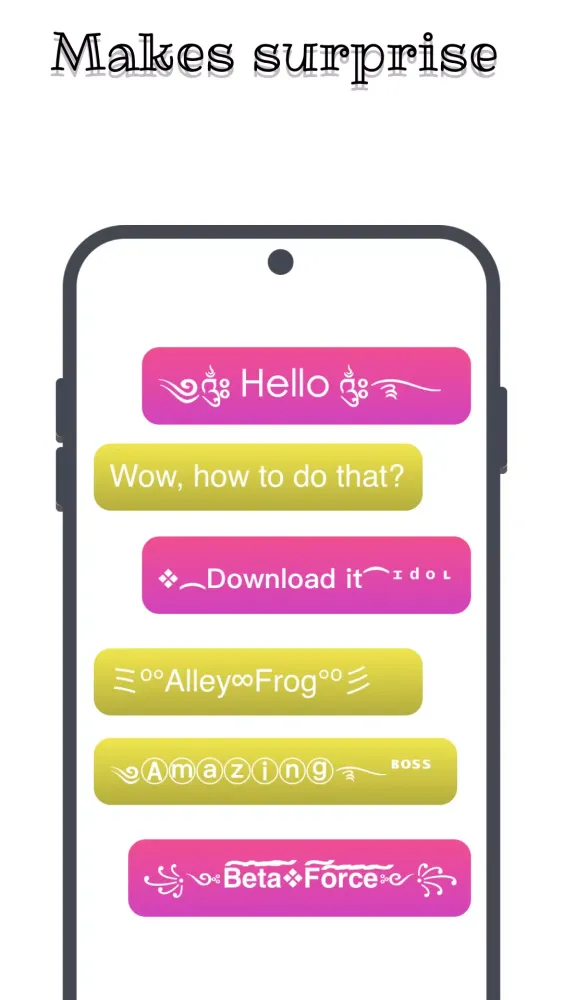 Text repeater, Special symbols Screenshots