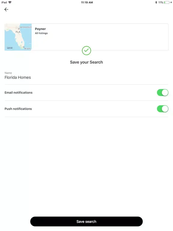Скриншоты Judi Beck Sells Tampa Bay iPad 