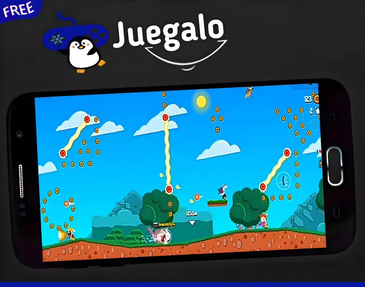 Capturas de tela do Juegalo