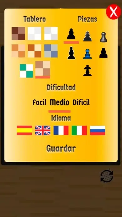 Ajedrez para dos jugadores应用截图