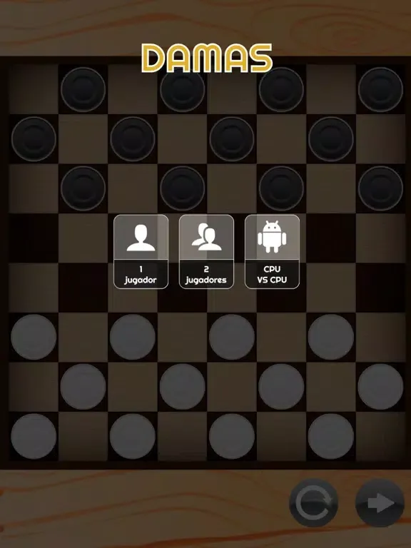 Tangkapan skrin Damas para dos jugadores iPad 