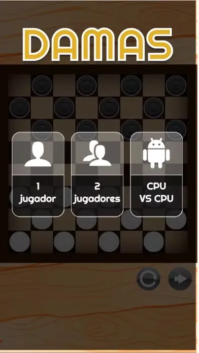 Tangkapan skrin Damas para dos jugadores