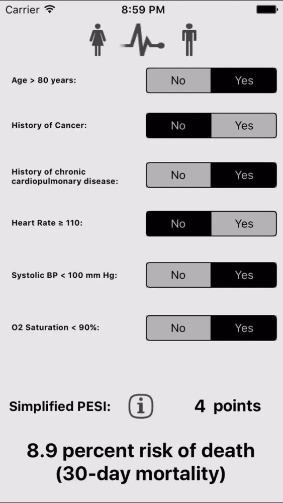 Tangkapan skrin Simplified PESI