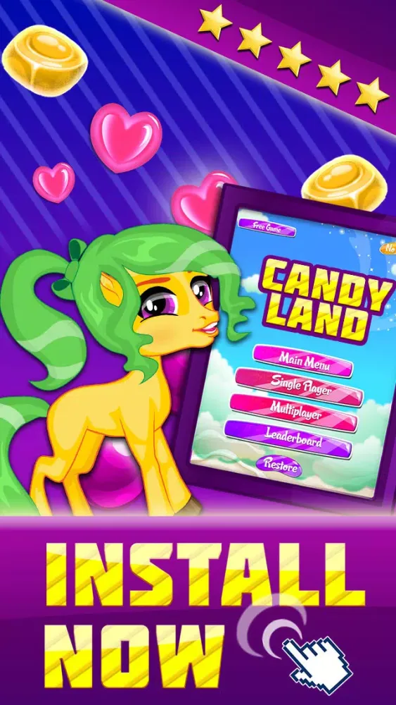 Capturas de tela do Candy Digger 2