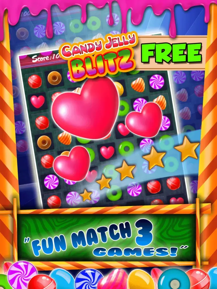 Скриншоты A Candy Jelly Blitz iPad 