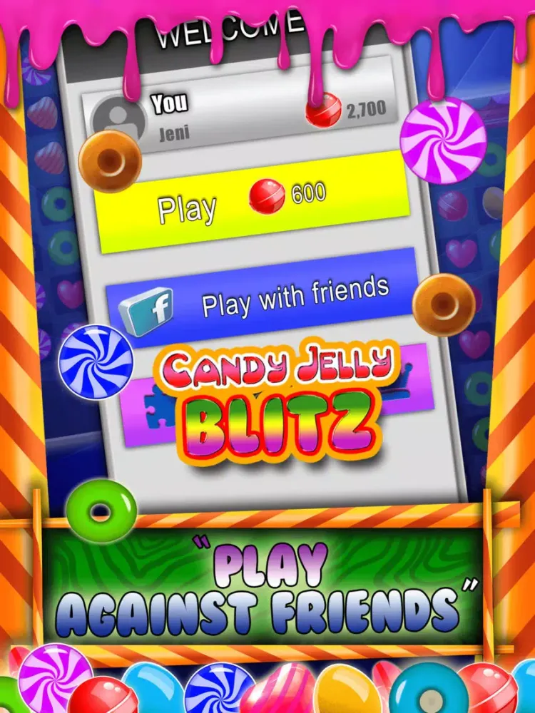 Скриншоты A Candy Jelly Blitz iPad 