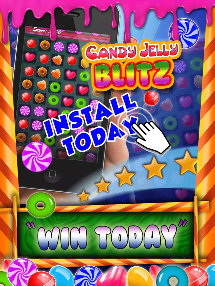 Скриншоты A Candy Jelly Blitz iPad 