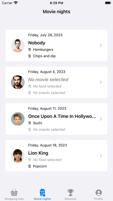 Family SmartHub Screenshots