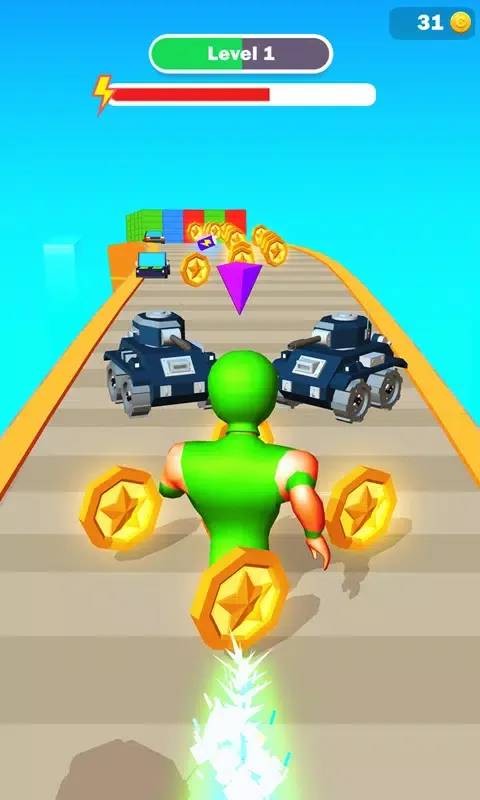 Juggurnaut Race 3D应用截图