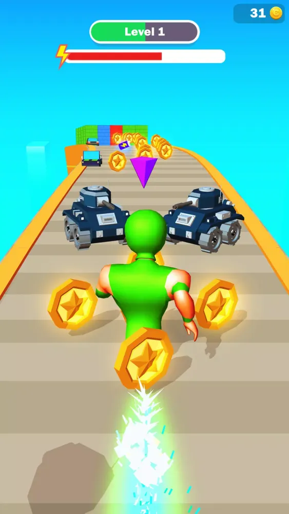 Juggurnaut Race 3D应用截图
