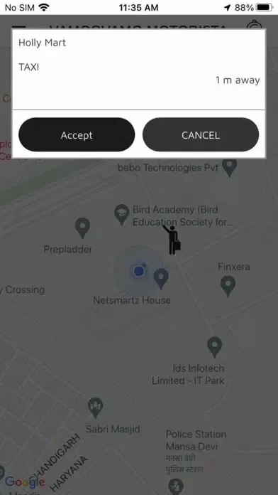 Ảnh chụp màn hình của vamoQvamo Motorista