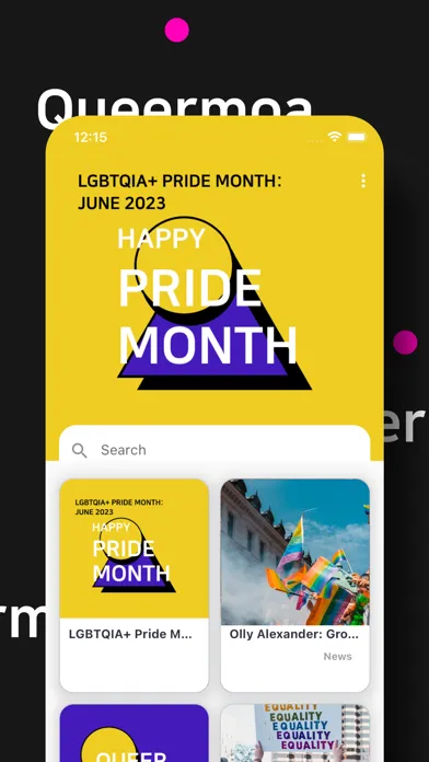 Queermoa سکرین شاٹس