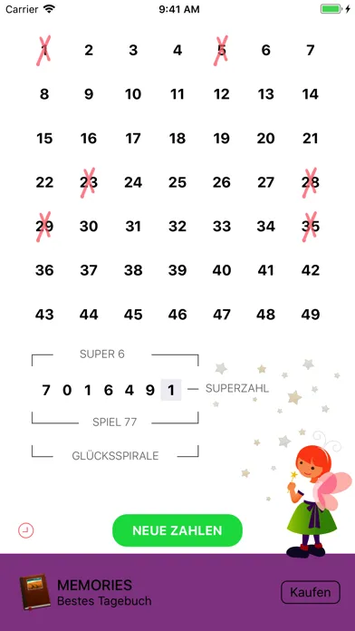 Glücksfee Lotto Zahlen Screenshots