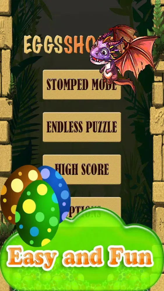 Dinosaur Egg Bubble Shooter سکرین شاٹس