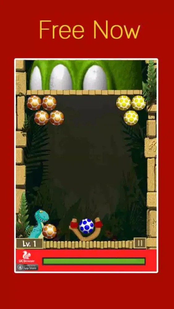 Amazing Bubble Game : Dinosaur Egg Shooter Free Edition Screenshots