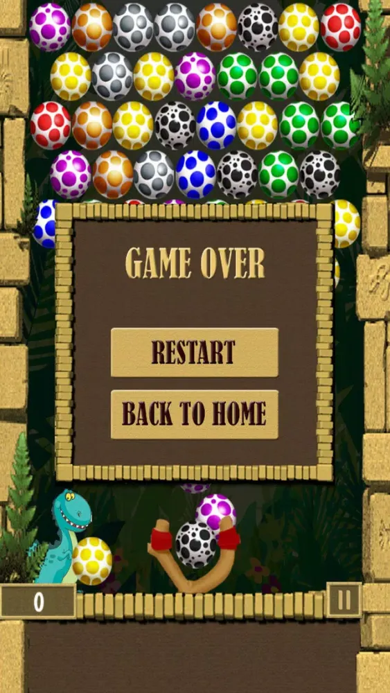 صور Crazy Dinosaur Eggs Shooter Puzzle 2016