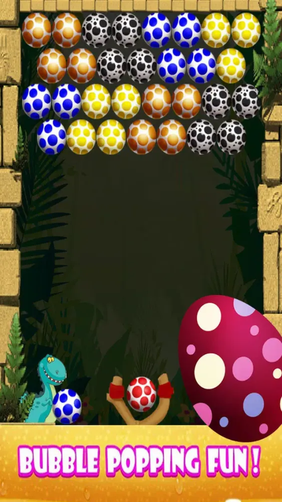 Ảnh chụp màn hình của Crazy Eggs Bubble Shoot