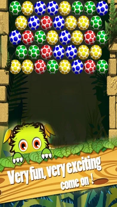 Ảnh chụp màn hình của Dino Eggs Bubble Edition