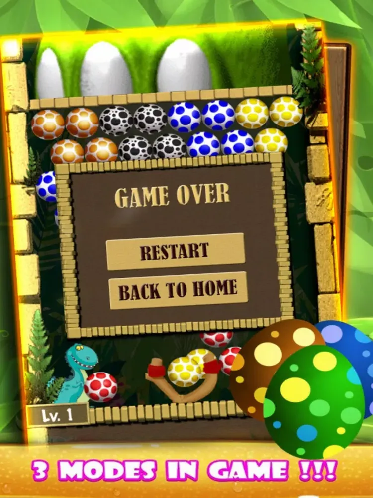 New Dinosaur Eggs: Shooter Classic iPad  স্ক্রিনশট